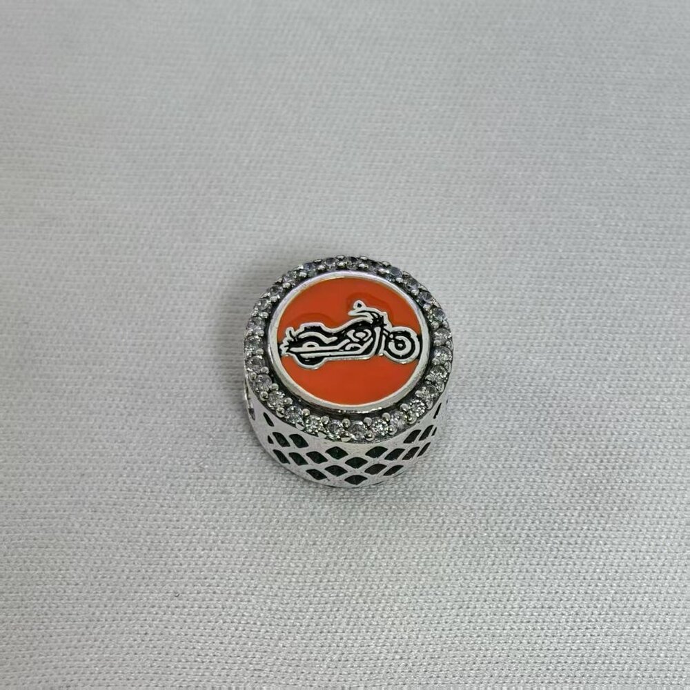 Pandora Harley Motorcycle Sturgis Charm, S925 Silver Jewelry